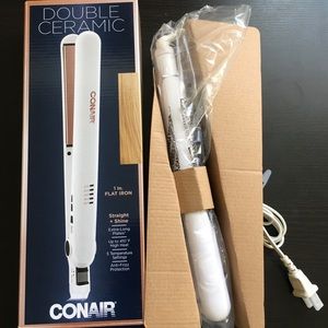 Conair ceramic flat iron (NEW)